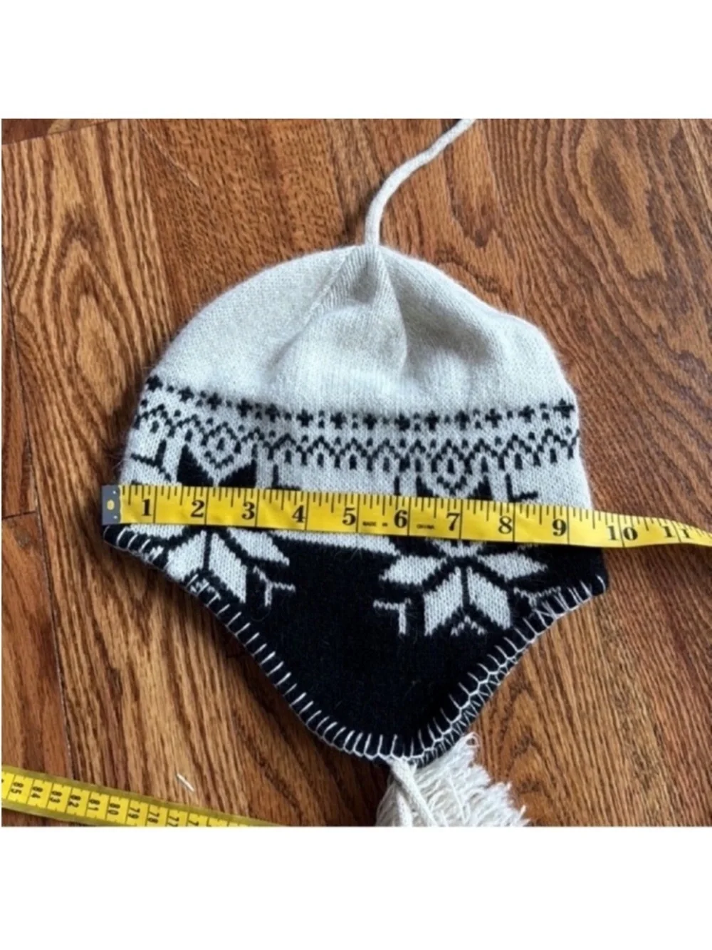 Woolrich Kids/Boys/girls Wool Angora Blend Alpine Nordic Hat Knit over Ear Flap